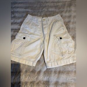 American Eagle Outfitters Men's Cargo Shorts - white 30